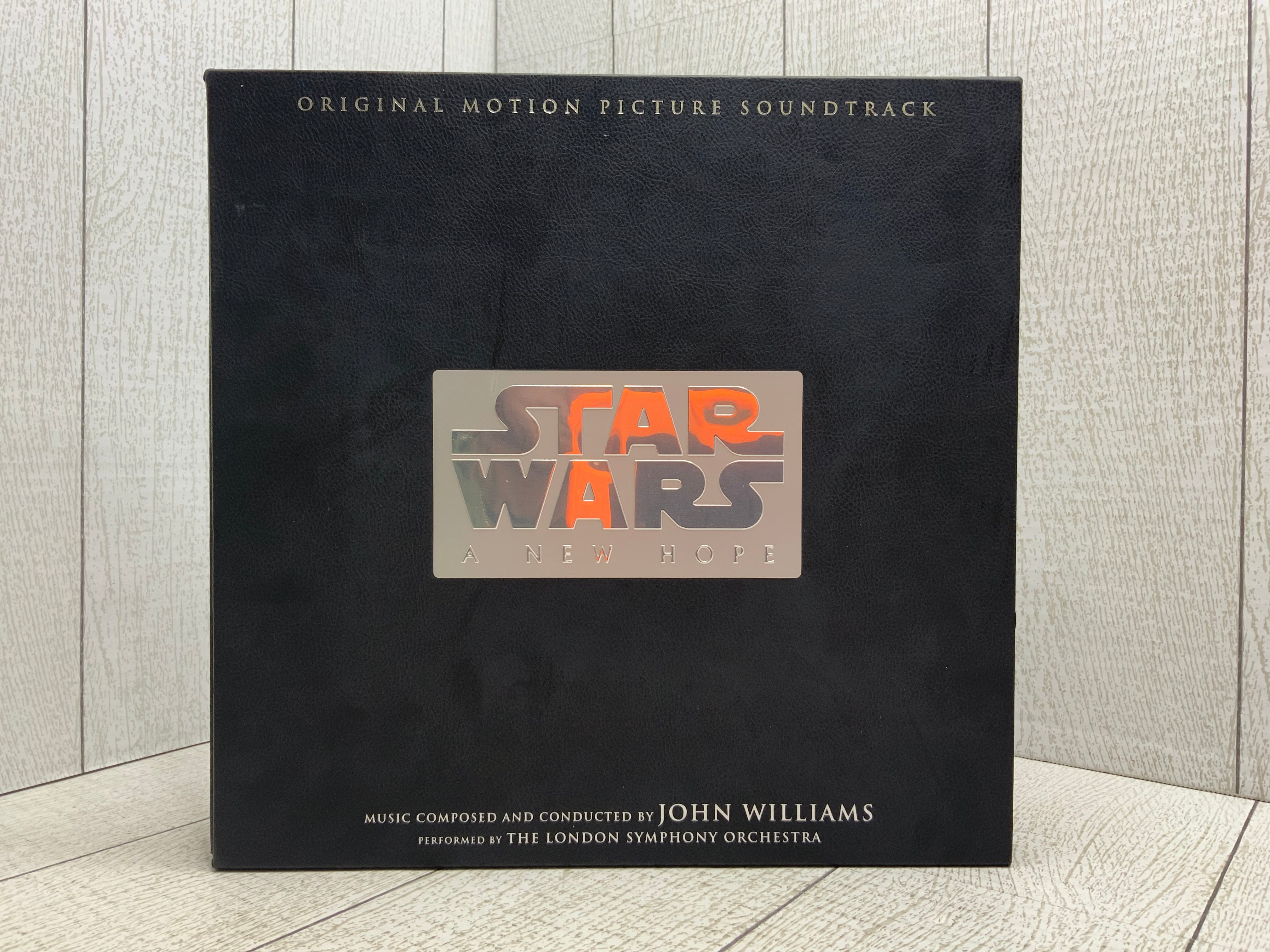 Star Wars: A New Hope Limited Edition 40th Anniversary 3 Hologram Vinyl LPs Set (8037930696942)